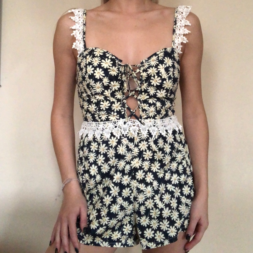 Floral romper
